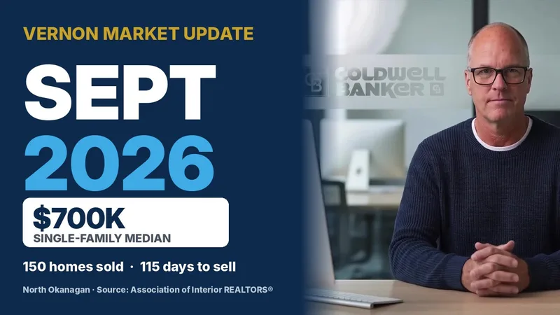 Vernon Real Estate Market Update: September 2026 Numbers